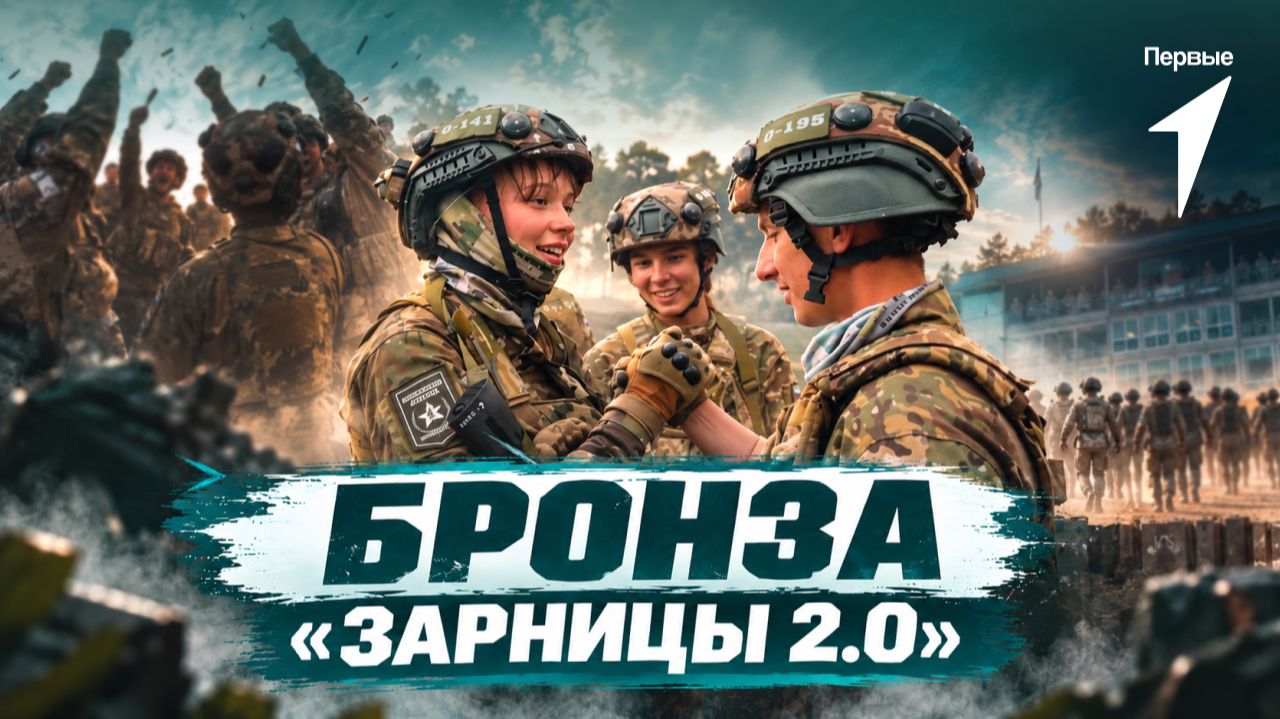 Первые на состязаниях бой за 3 и 4 место на игре #Зарница2026