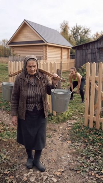 «Кардио по-деревенски» 🏋️♀️👵