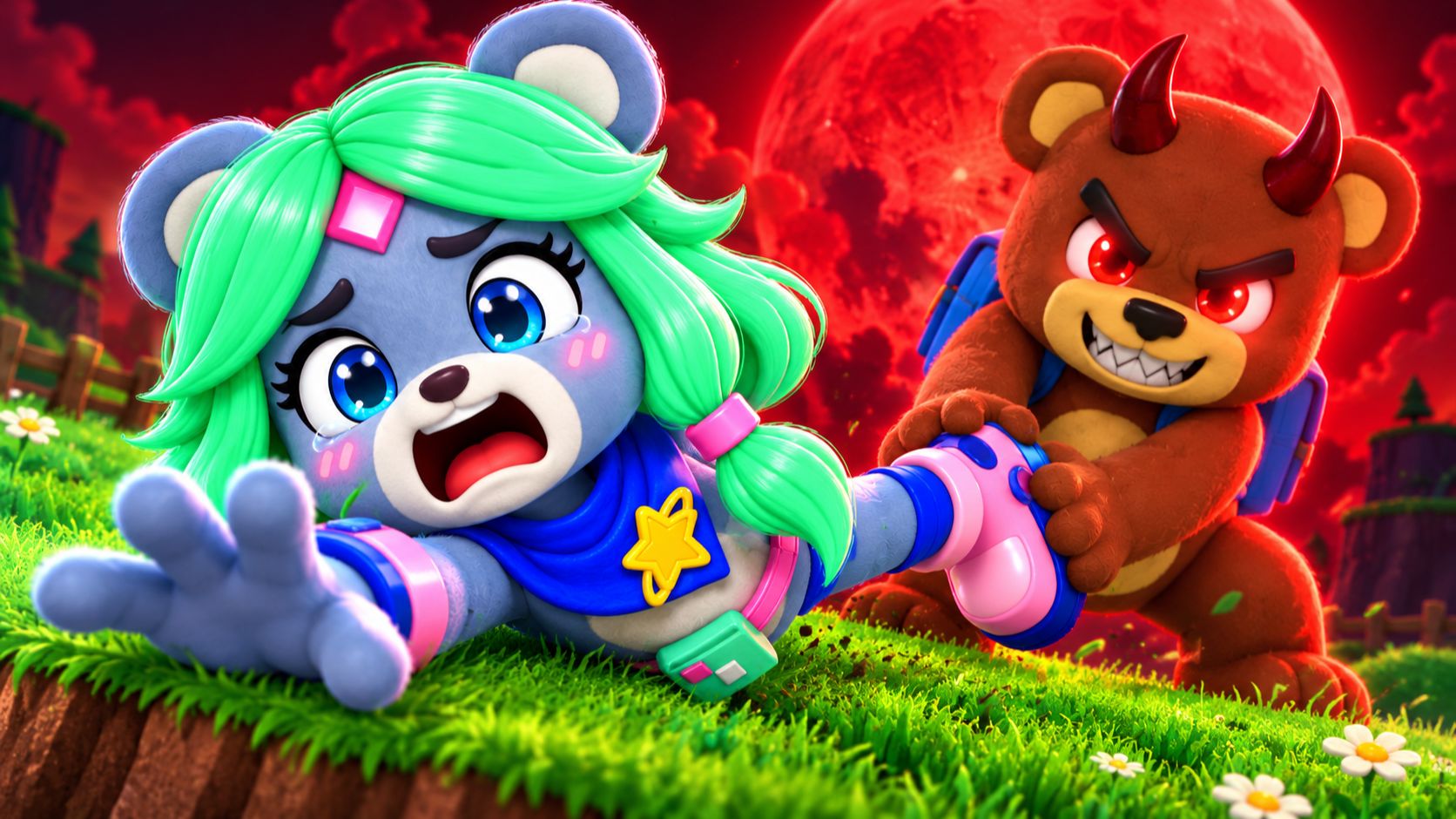 😈ВЫПОЛНЯЙ ЗАДАНИЯ ДЬЯВОЛА МЕДВЕДЯ ИЛИ ПРОИГРАЕШЬ! SUPER BEAR ADVENTURE