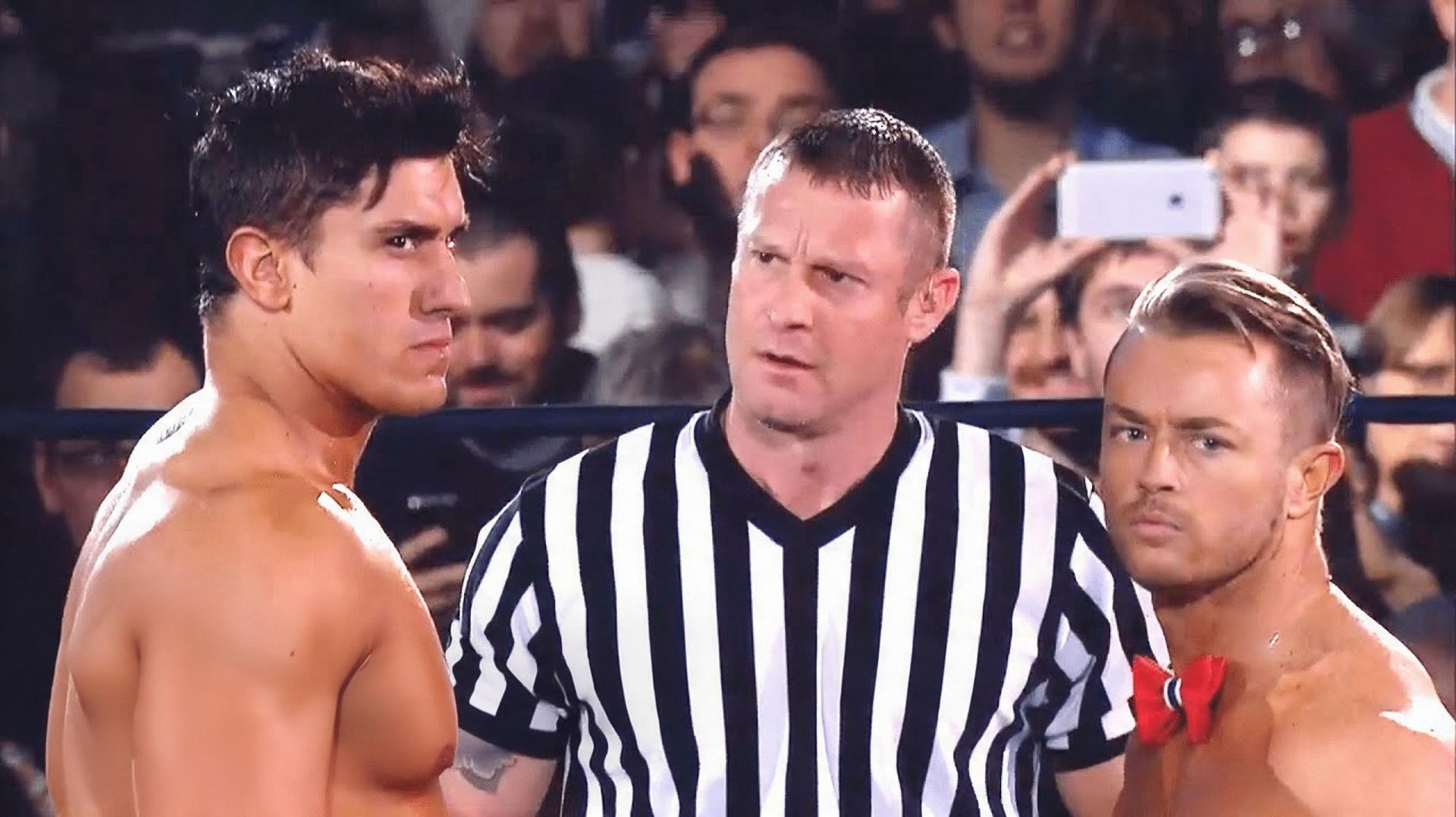 Rockstar Spud Vs Ethan Carter III (hair Vs Hair, TNA Impact, 2015-01-31)