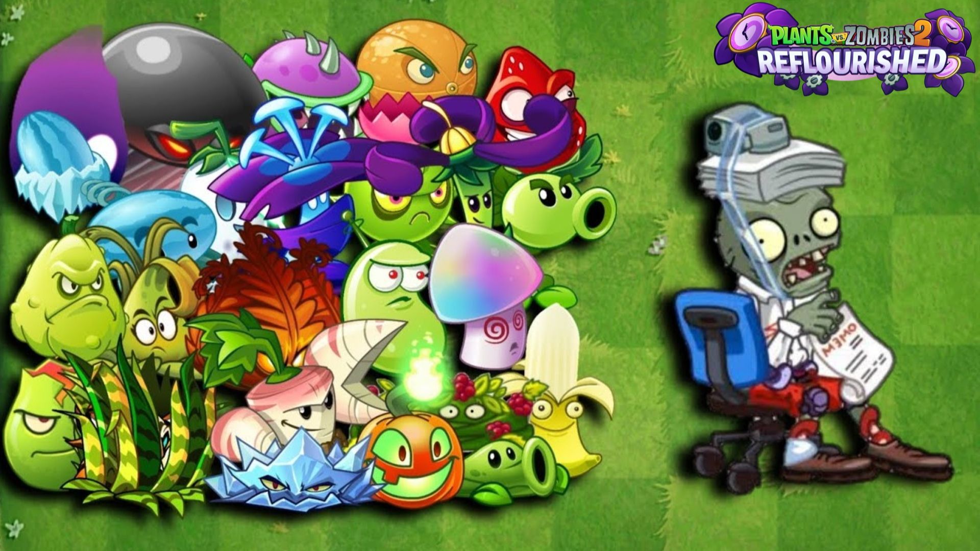 Растения против Зомби-2 Reflourished  PvZ-2 Plants vs Zombies ПвЗ [27]