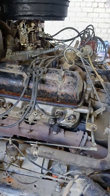 ГАЗ 66 V8 #техника #ремонт #газ66 #шишига #бензин #деревня #бездорожье #оффроад #СССР #топ #шок #дв