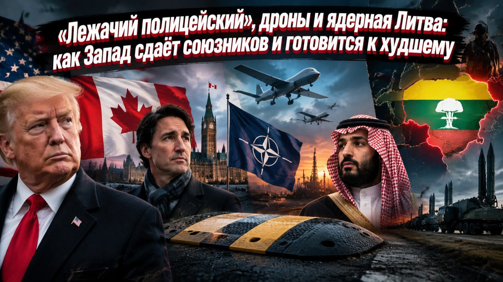 Чёрный лебедь над Оттавой: Канада тайно готовилась к вторжению США, а НАТО уже проигрывает