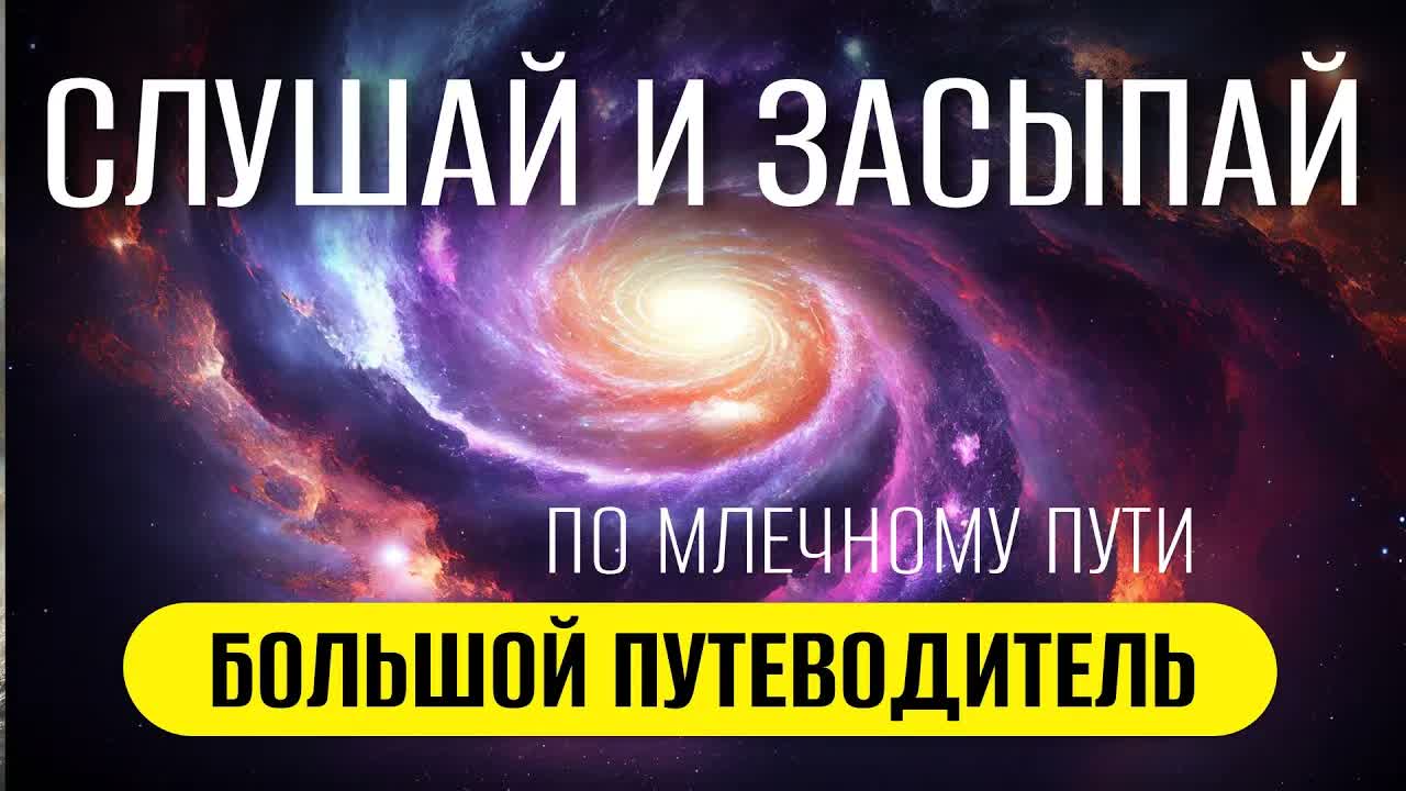 Большое путешествие по Млечному Пути! ДЛЯ СНА 😴