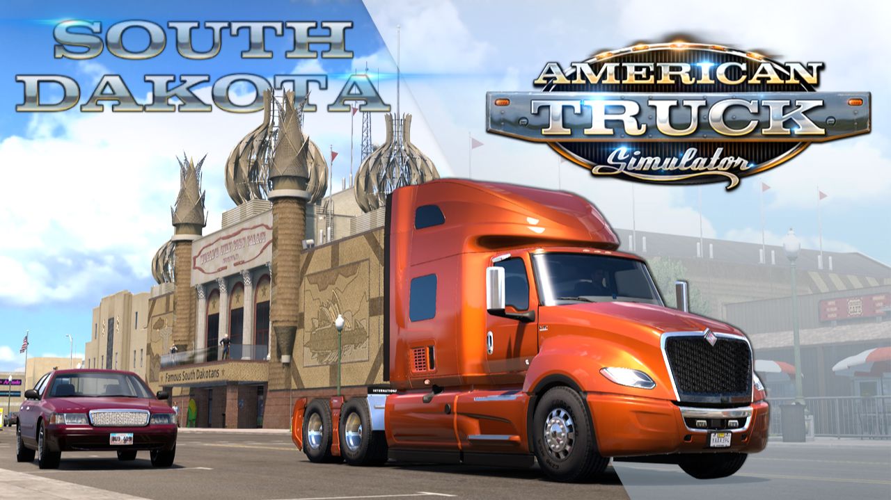 ЮЖНАЯ ДАКОТА: ИССЛЕДУЕМ КАРТУ. СТОЛИЦА ШТАТА — American Truck Simulator: South Dakota DLC