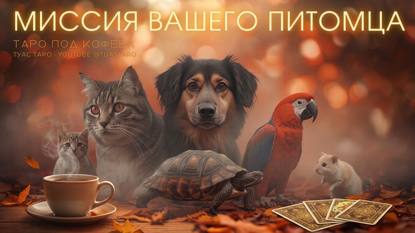 🐾 ПИТОМЕЦ ПРИШЁЛ В ВАШУ ЖИЗНЬ НЕ СЛУЧАЙНО? 🐾  Таро расклад откроет секрет
