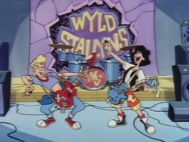Невероятные приключения Билла и Теда Bill & Ted's Excellent Adventures заставка вторая ТВ6