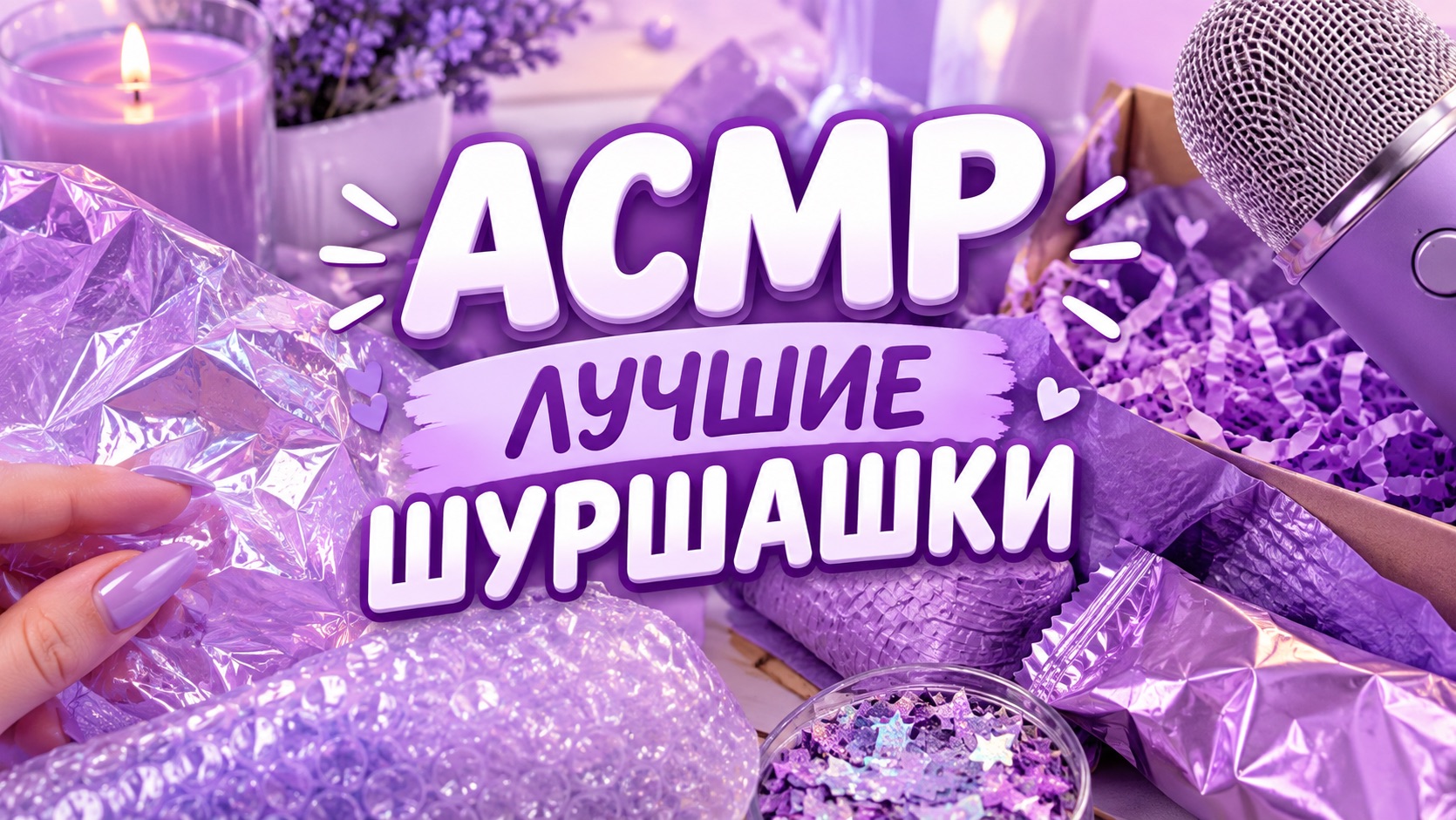 АСМР ЛУЧШИЕ ШУРШАНИЯ