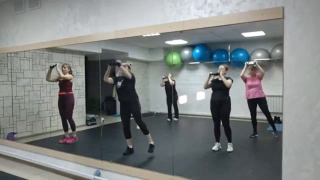 Тренировка с блином.