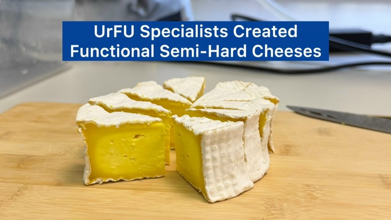 UrFU Specialists Created Functional Semi-Hard Cheeses