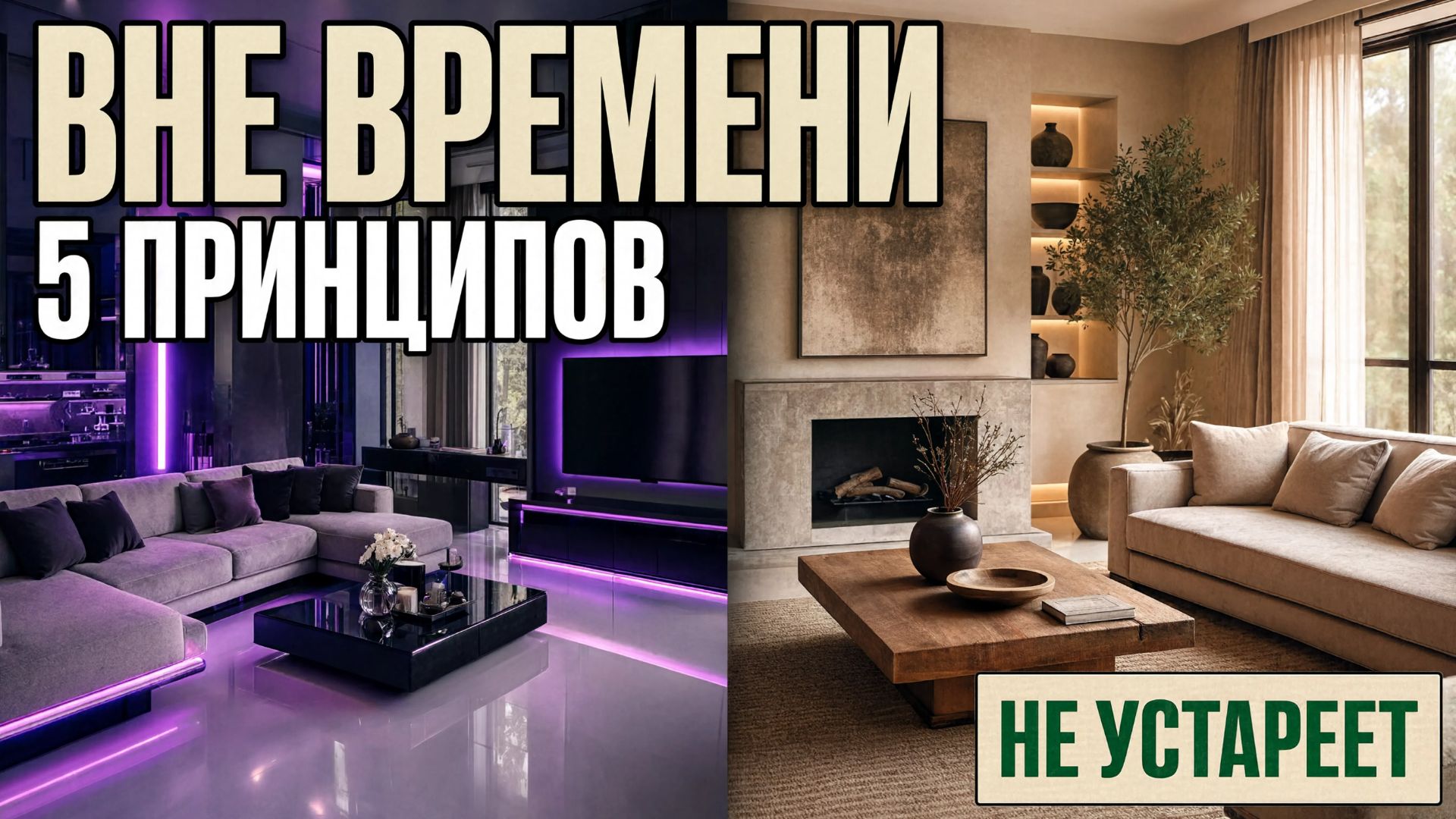 Интерьер вне времени: 5 принципов дизайна, которые не устаревают