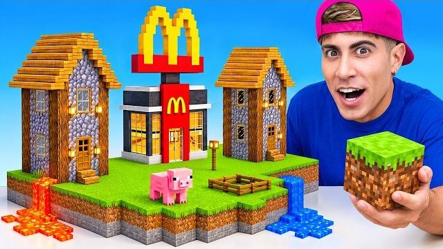 Я ПОСТРОИЛ MINECRAFT В РЕАЛЬНОЙ ЖИЗНИ !!