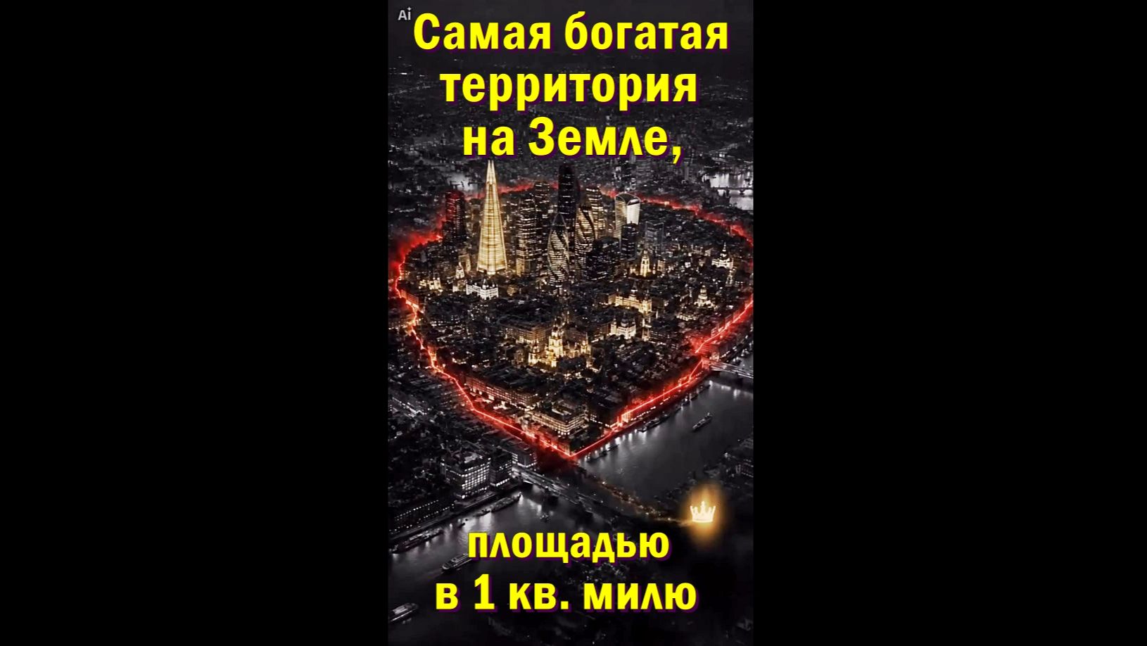 Самая богатая территория на Земле, площадью в 1 кв. милю