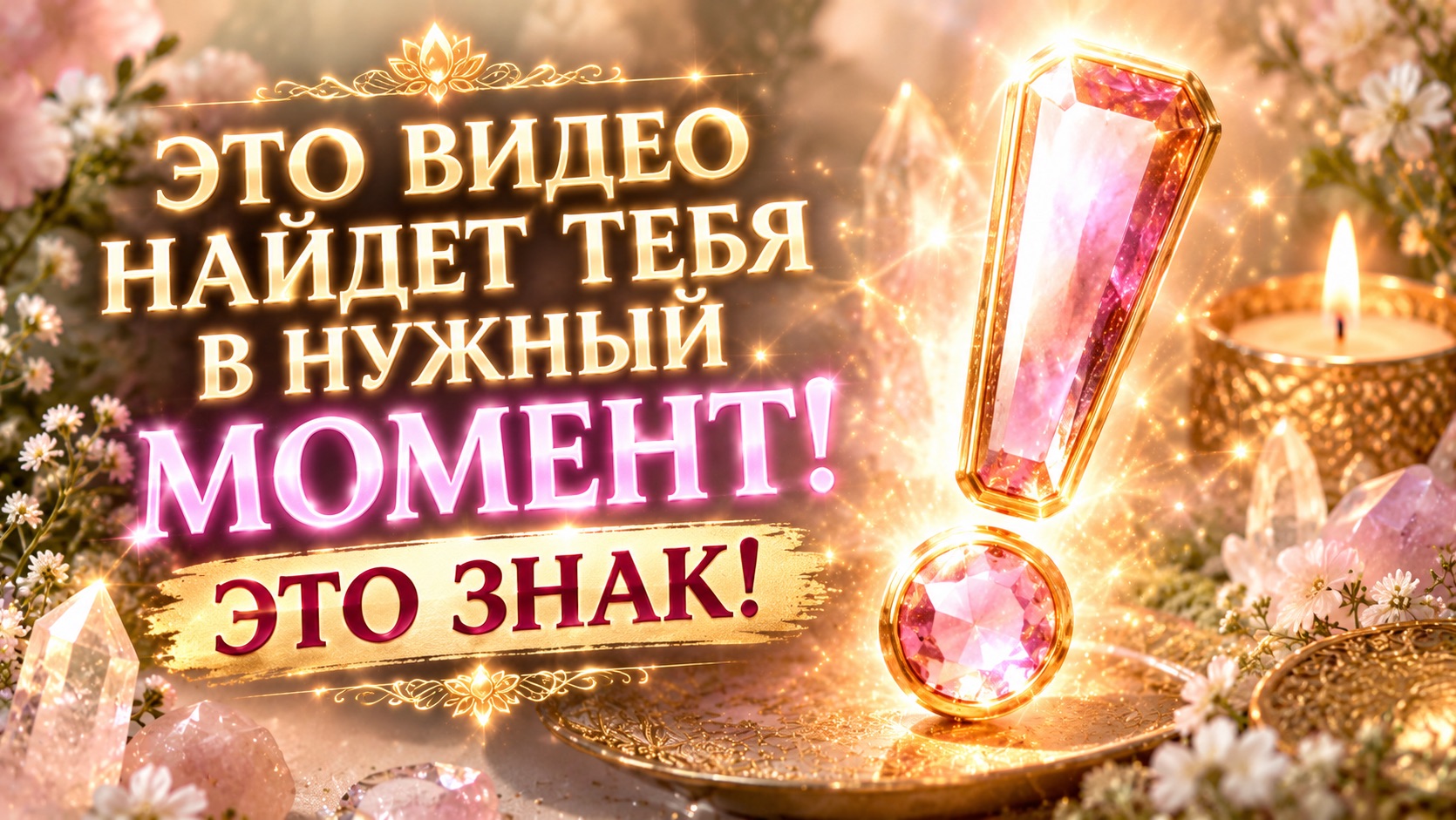 ⚡️ЭТО ВИДЕО НАЙДЕТ ТЕБЯ В НУЖНЫЙ МОМЕНТ!‼️ЭТО ЗНАК!