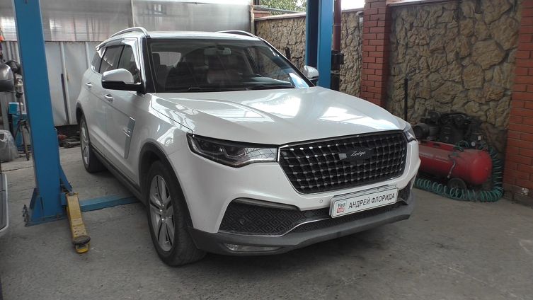 Замена крышки багажника на Zotye T700 1,8 Зоти T700 2019