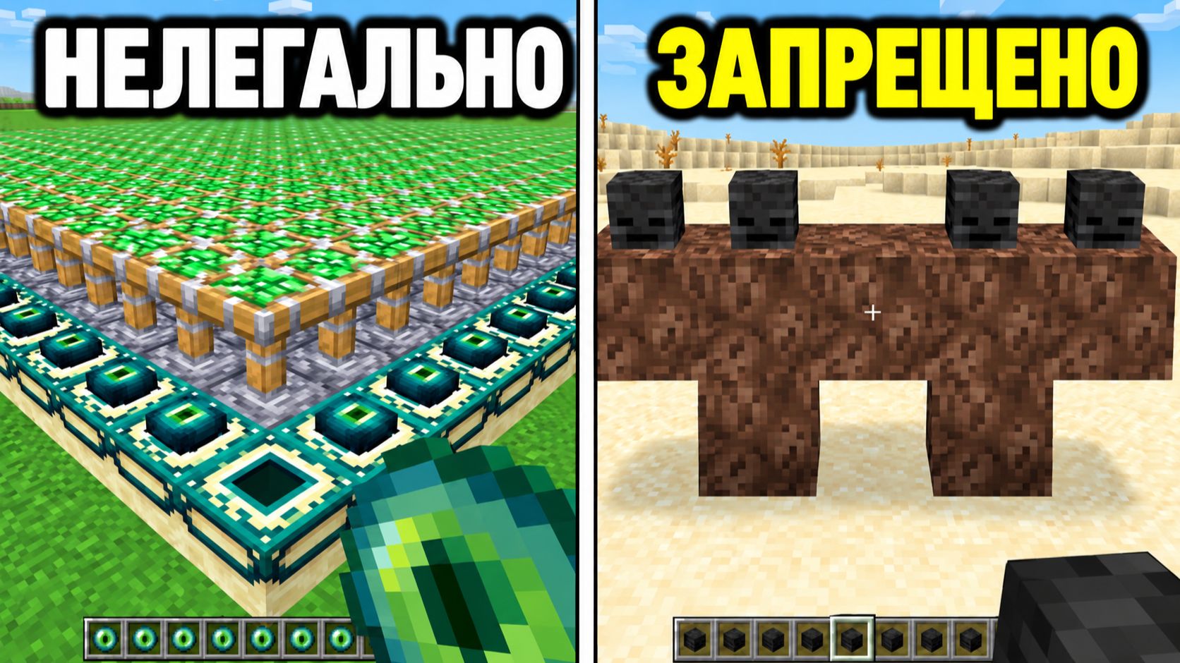 83 БЕЗУМНЫХ ЭКСПЕРИМЕНТА в МАЙНКРАФТ