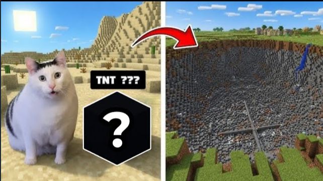 КИСКИ PUSSY ВЗРЫВАЮТ МАЙНКРАФТ ПОЛНОСТЬЮ! Minecraft