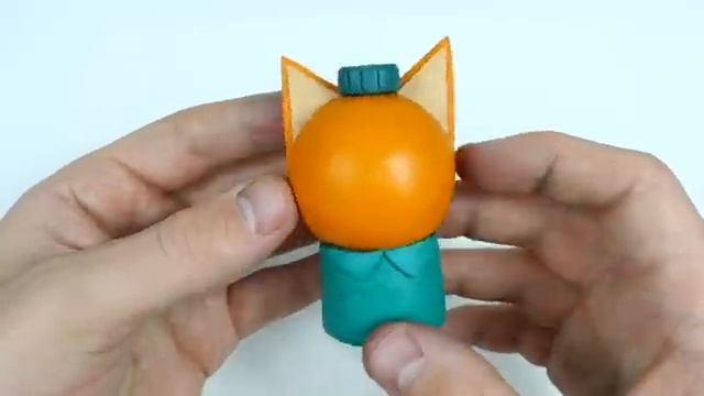 Лепим Компота из пластилина ТРИ КОТА