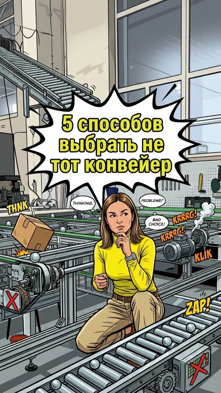 Как выбрать конвейер и потом пожалеть