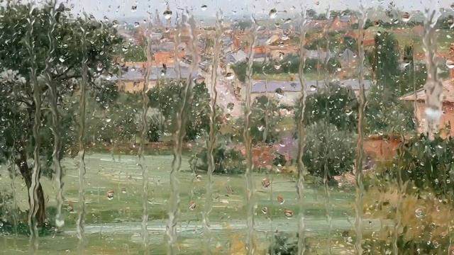 Visual Poems Soft Rain Soaks Soil To Nourish All Living Oil Paintings