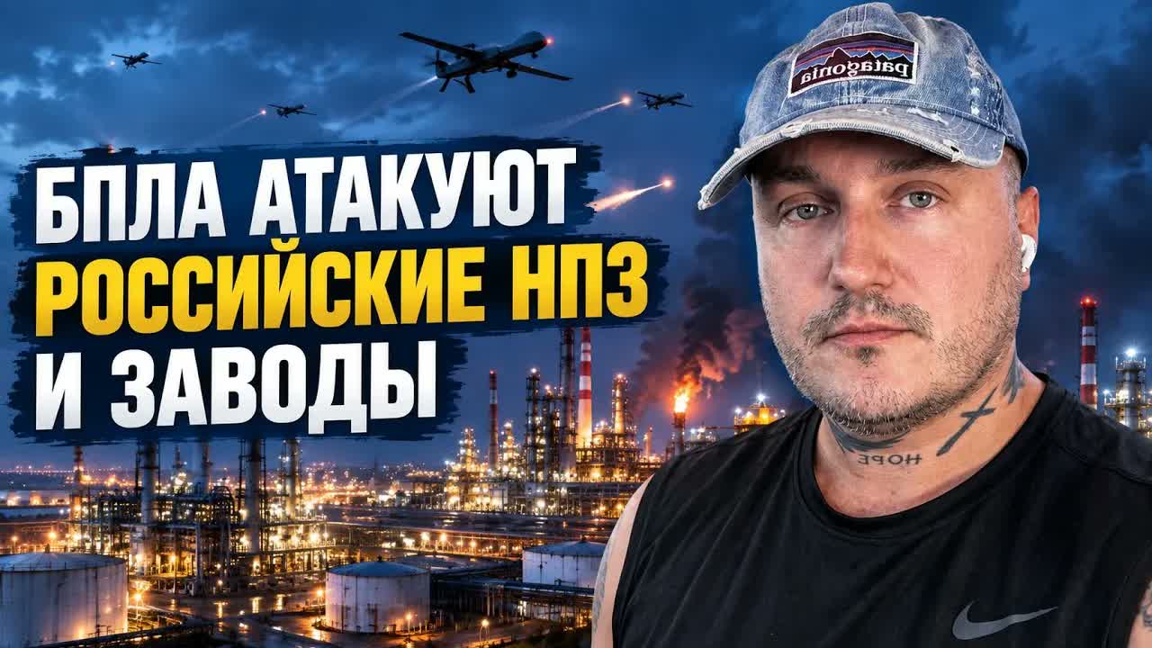 ПОКА ИДЁТ САММИТ ООН — БПЛА АТАКУЮТ РОССИЙСКИЕ НПЗ И ВОЕННЫЕ ЗАВОДЫ
