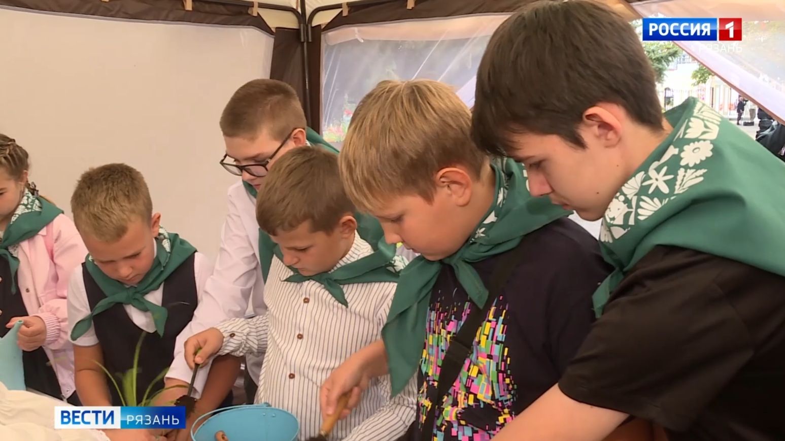 В Рязани прошел первый региональный слёт юных натуралистов «Движения Первых»