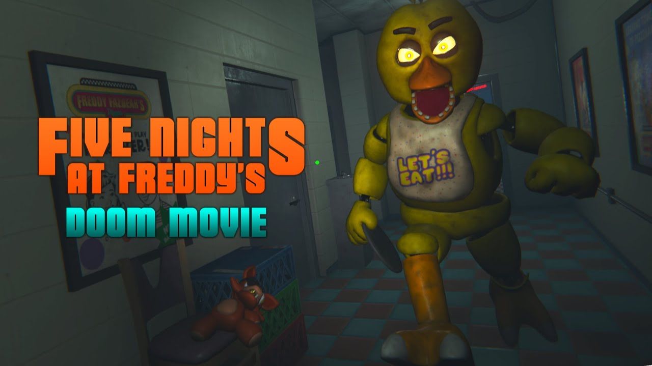 FNaF Movie Doom Обзор! Раненым прошел 1 ночь