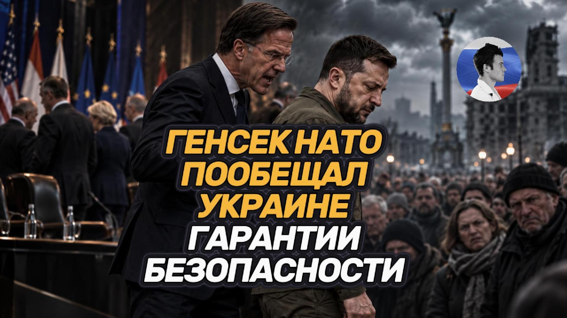 Рютте заявил о готовности НАТО и США дать Украине гарантии безопасности