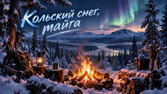 Кольский снег, тайга