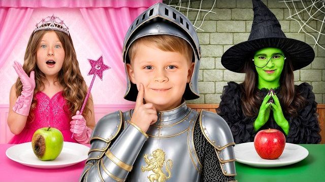 Принц спасает принцесс из замка