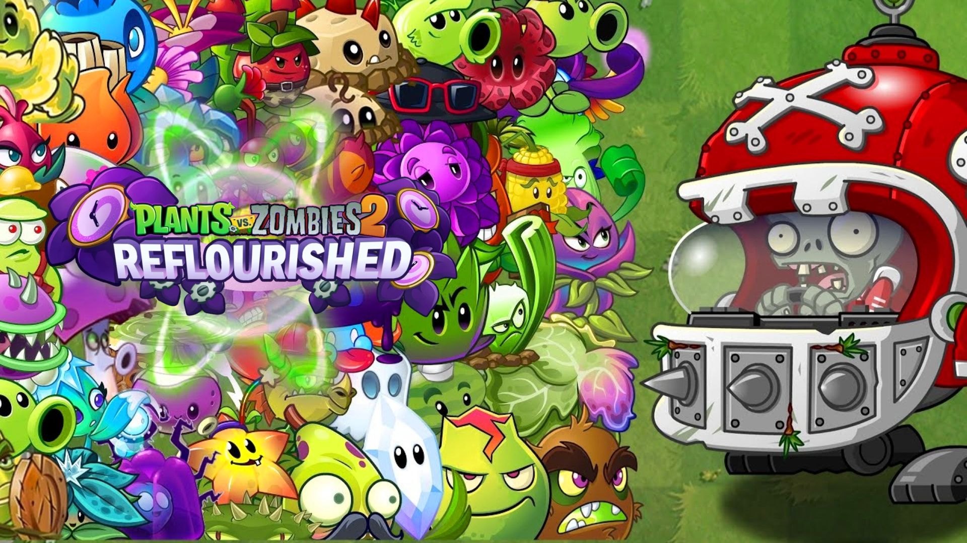 Растения против Зомби-2 Reflourished  PvZ-2 Plants vs Zombies ПвЗ [25]