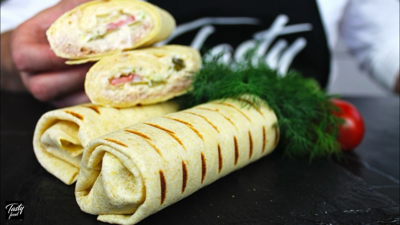 ТуноШаурма - фирменный соус! Сочно, свежо и необычно вкусно!
