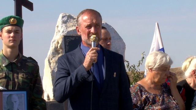 Церемония захоронения останков лётчика-штурмовика Великой Отечественной войны Алексея Зубарева