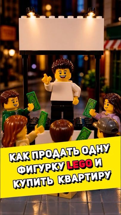 LEGO фигурка за 200 000$ #лего #lego [BRICK FANTASY]