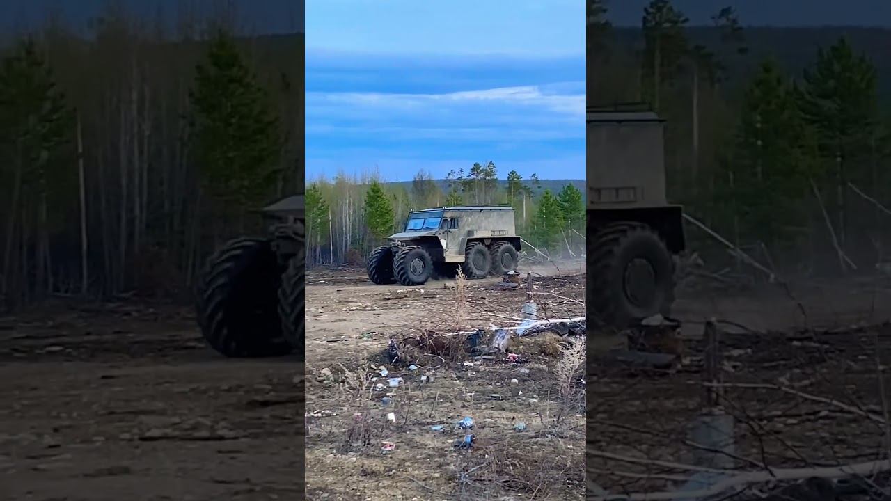 Вездеход Хищник #природныепейзажи #automobile #русскоеморе #хищник #predator зейский округ #зея