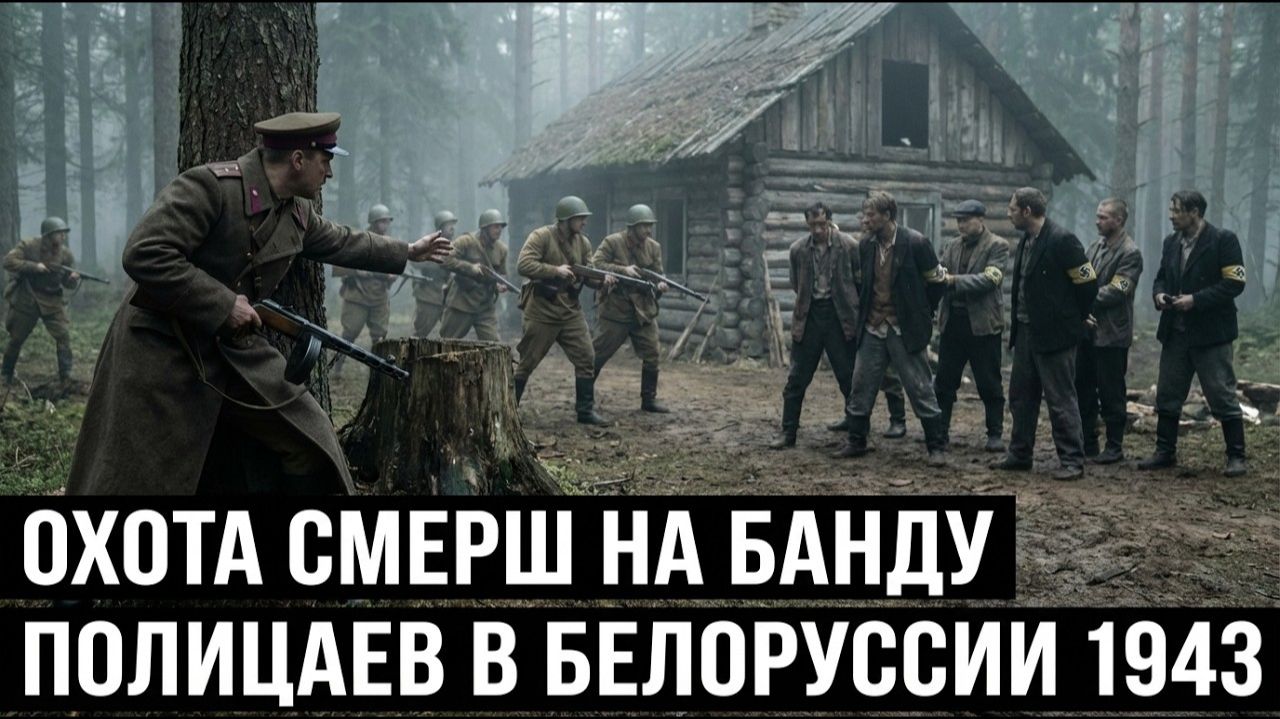 СМЕРШ против ОБОРОТНЕЙ В ПОГОНАХ: Жестокая охота 1943 года! Это изменит ВСЁ! 😱