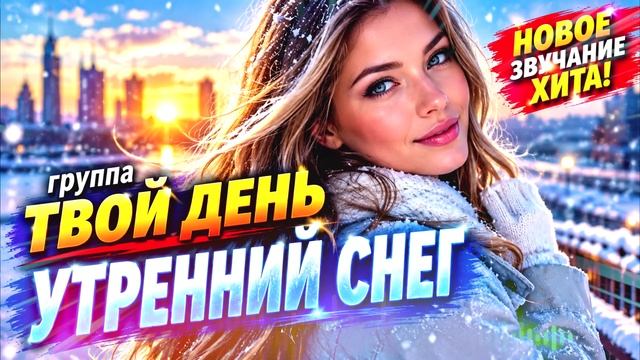группа Твой день - УТРЕННИЙ СНЕГ   Ремикс 2026   Кавер версия