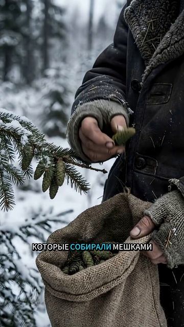 Еловые шишки