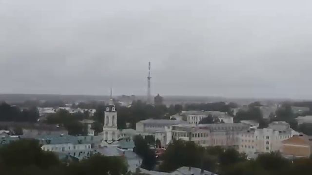 Кострома с высоты Костромского Кремля