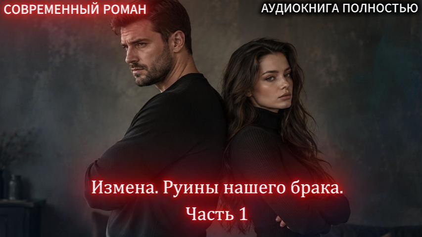 Измена. Руины нашего брака |Часть 1|СОВРЕМЕННЫЙ ЛЮБОВНЫЙ РОМАН | слушать полностью аудиокнига онлайн