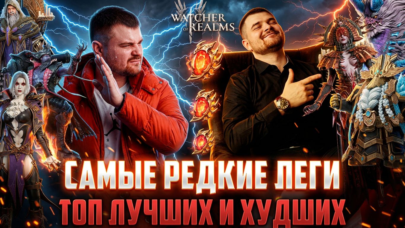 КТО ИЗ ЛЕГЕНДАРОК ДРЕВНЕГО ПРИЗЫВА ТОП? ОБЗОР ДЛЯ НОВИЧКОВ #watcherofrealms
