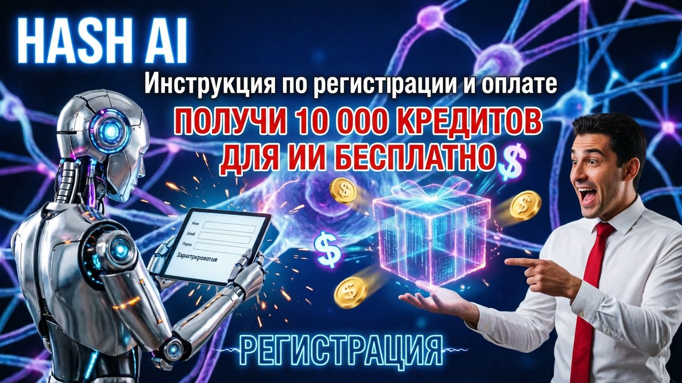Инструкция по регистрации и оплате тарифа в Hash AI | Пошаговый гайд