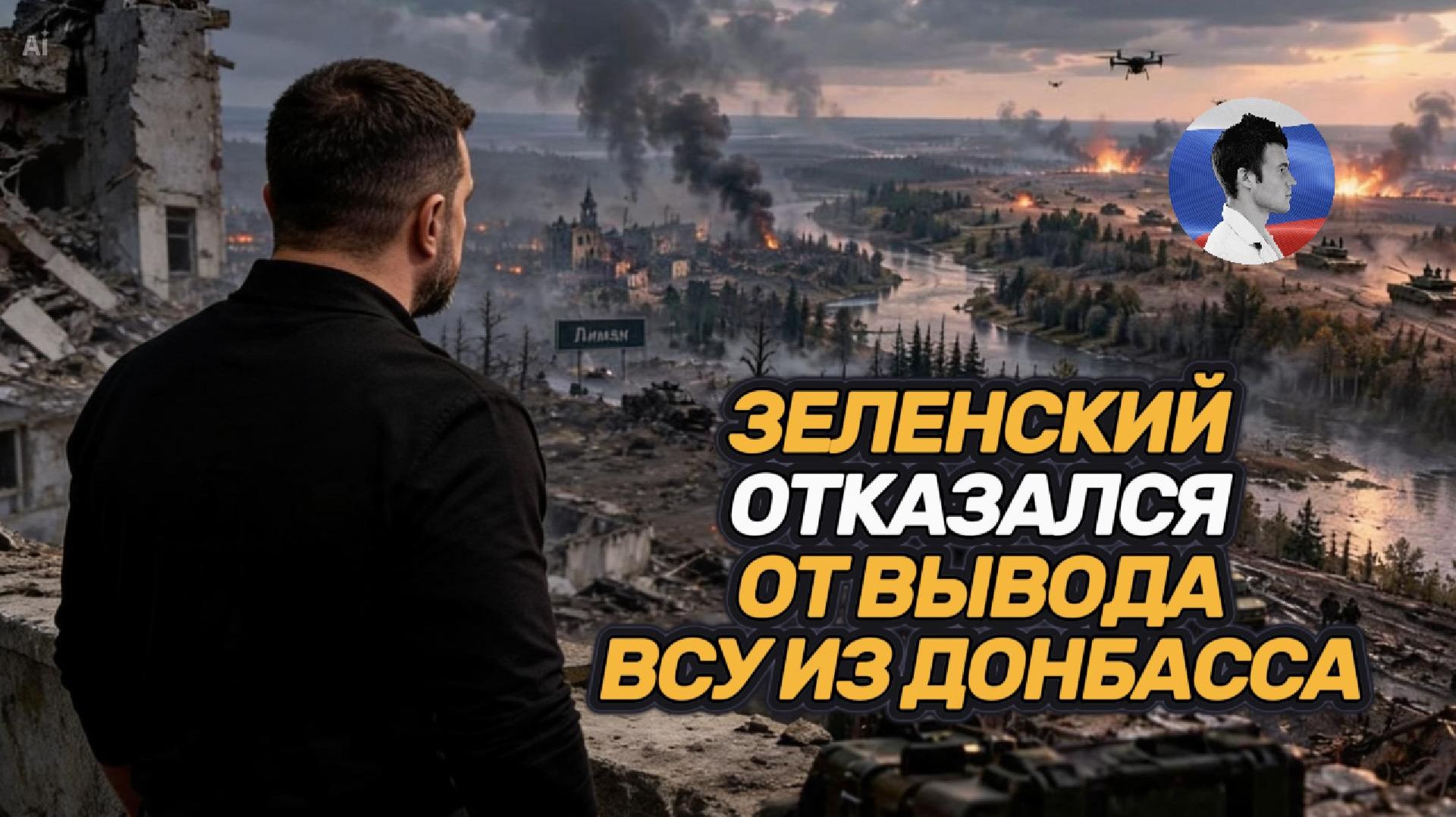 Зеленский отказался от вывода войск и похоронил дух Анкориджа