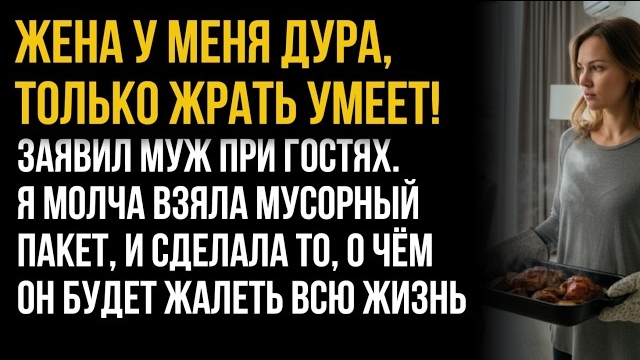 Истории из жизни/Жена у меня дура, только жрать умеет готовить/Аудиорассказы аудиокниги свекровь муж