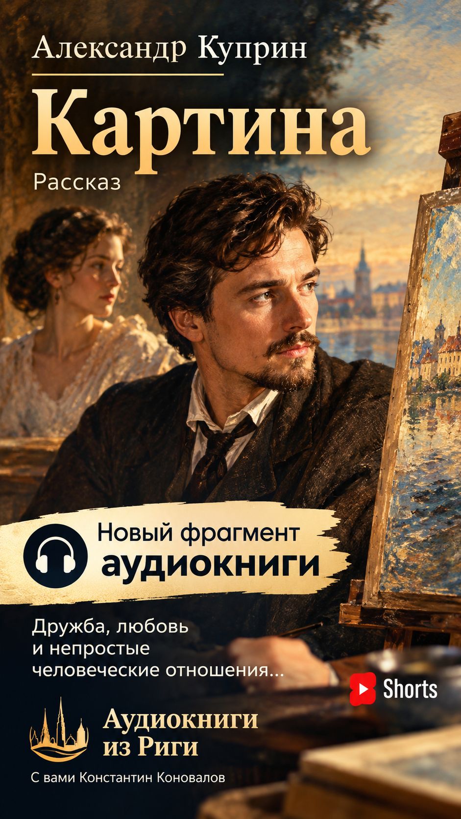 Александр Куприн. "Картина". У микрофона Константин Коновалов. Аудиокниги из Риги.