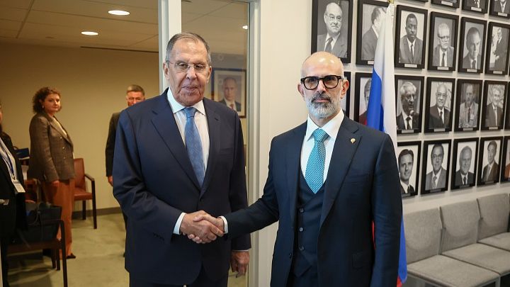 С.Лавров и Дж.Ас-Сабах, Нью-Йорк, 25 сентября 2026 года