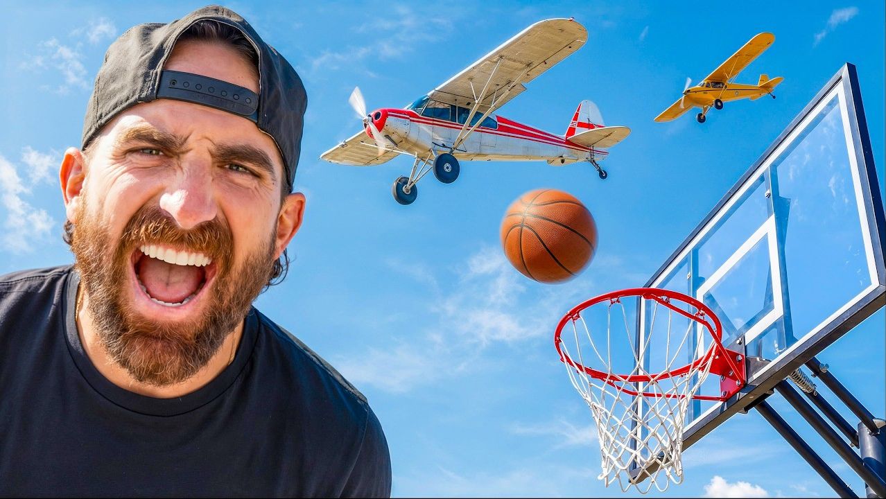 Трюковая стрельба с Dude Perfect.