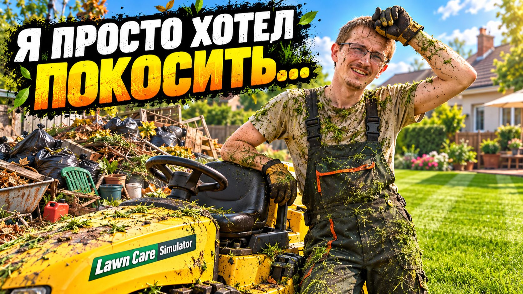 Я ПРОСТО ХОТЕЛ ПОКОСИТЬ… ► Lawn Care Simulator