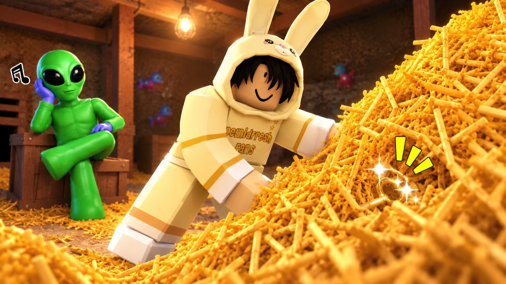 НАЙДИ ИГЛУ В СТОГЕ СЕНА - ПОДВАЛ ГЛАВА 2 🪡 Roblox