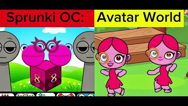 Спрунки OC: Тэббс против Двухсот Четырёх в Аватар Ворлд